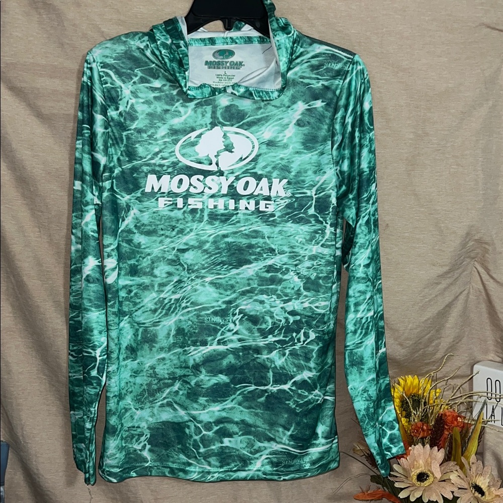 Mossy Oak Green Camouflage Hoodie